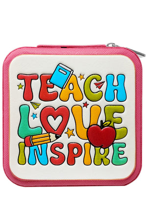 TEACHER TRAVEL JEWELRY CASE