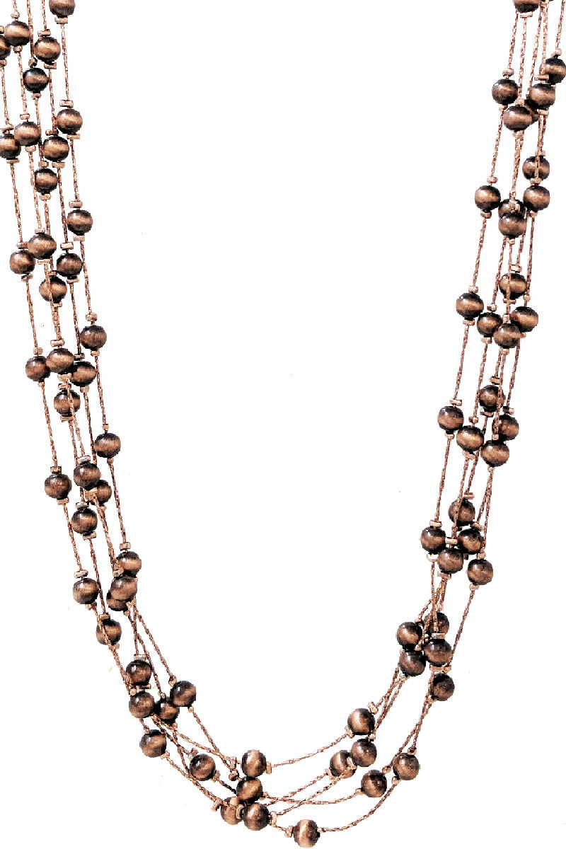 WESTERN NAVAJO PEARL BY YARD STATION NECKLACE