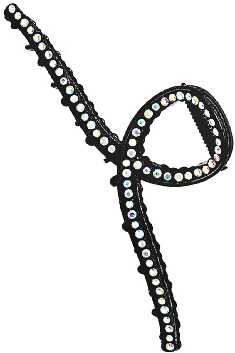 RHINESTONE PAVE HAIR CLAW CLIP