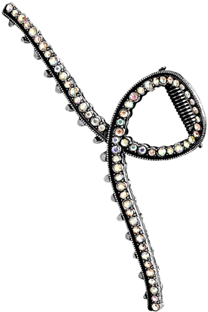 RHINESTONE PAVE HAIR CLAW CLIP