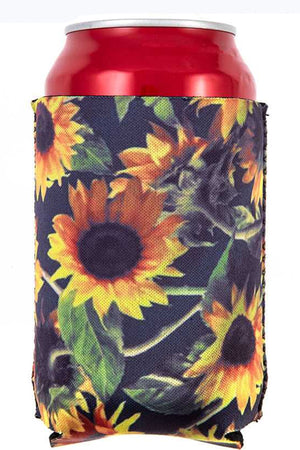 SUNFLOWER CAN BOTTLE Coolers DRINK SLEEVE