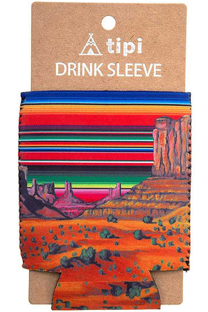 SERAPE SOUTHWEST LANDSCAPE Coolers DRINK SLEEVE