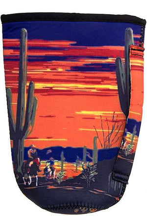 SOUTHWEST SUNSET LANDSCAPE TUMBLER DRINK SLEEVE