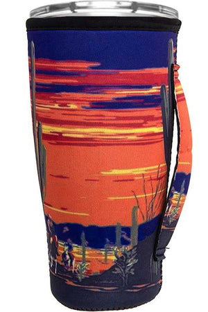 SOUTHWEST SUNSET LANDSCAPE TUMBLER DRINK SLEEVE