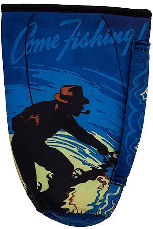 COME FISHING LANDSCAPE TUMBLER DRINK SLEEVE