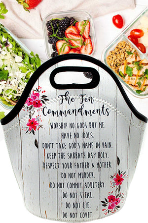 THE TEN COMMANDMENTS LUNCH BAG