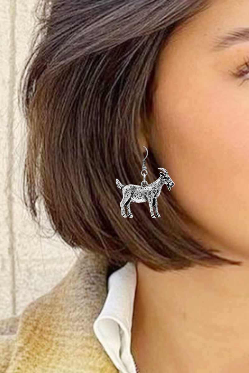 FARM ANIMAL GOAT EARRING