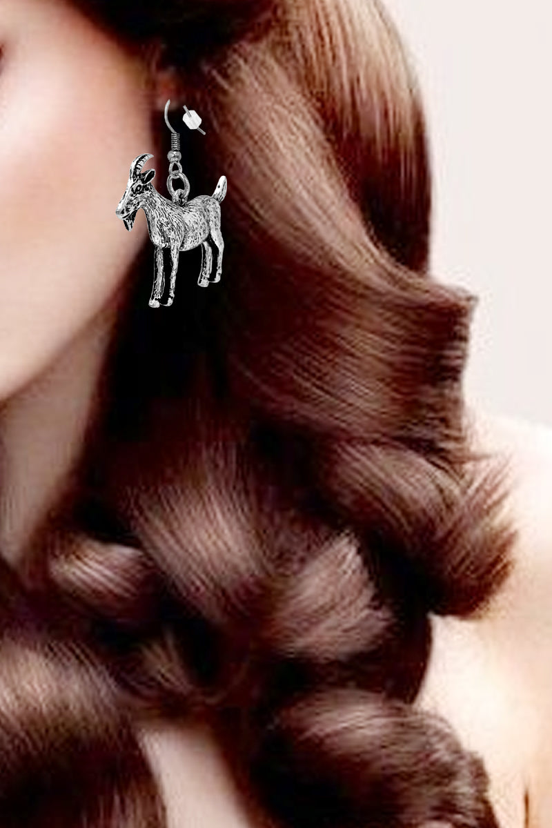 FARM ANIMAL GOAT EARRING