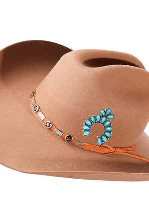 WESTERN GEMSTONE  BLOSSOM HAT PIN