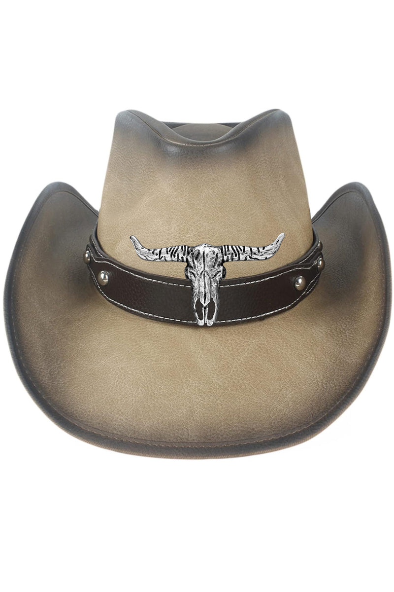 WESTERN STEER HEAD HAT PIN