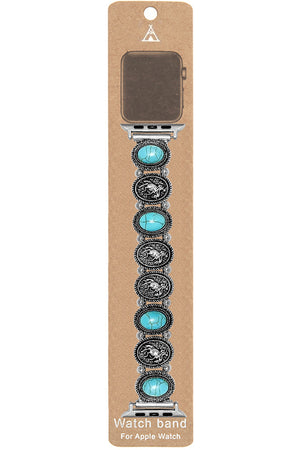 WESTERN GEMSTONE RODEO COWBOY APPLE WATCH BANDS