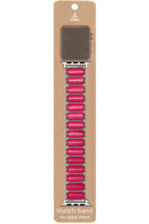 WESTERN GEMSTONE BAR STRETCH APPLE WATCH BANDS