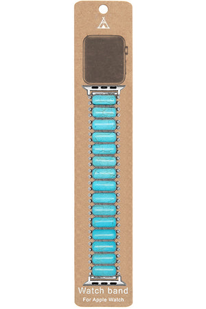 WESTERN GEMSTONE BAR STRETCH APPLE WATCH BANDS